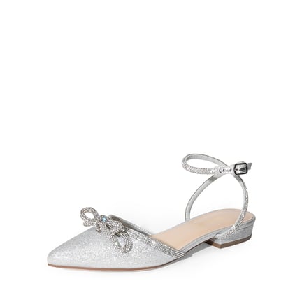 Silver Flats For Wedding Dream Pairs